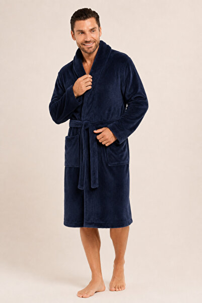 Motif Tekstil 100% Wellsoft Unisex Robe/Bathrobe