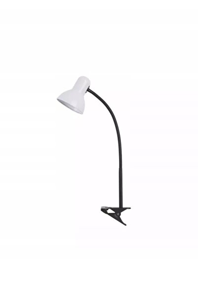 NO BRAND Lampă de noapte E27 Nika albă cu clemă