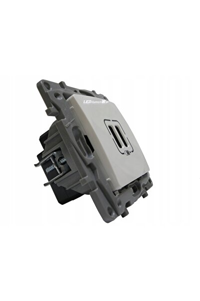 NO BRAND PRIZĂ DE ÎNCĂRCARE 2X USB 2,4A ALB LEGRAND NILOE