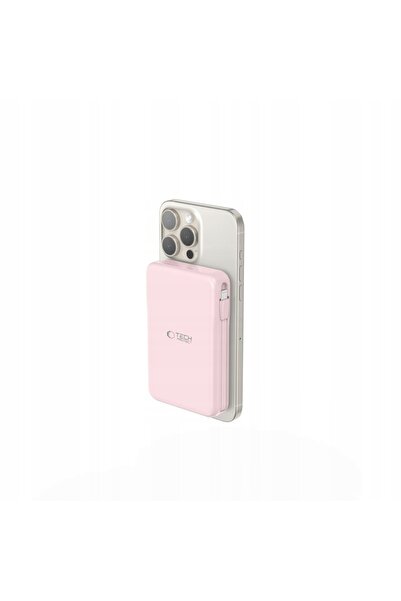 NO BRAND BATERIE EXTERNA POWERBANK 15W 10000MAH COMPATIBILA MAGSAFE + CABLU L...