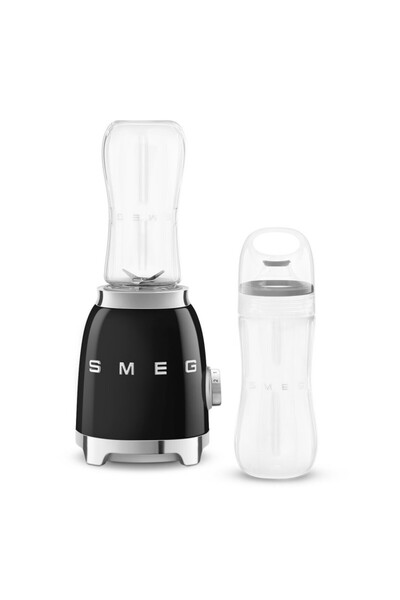 SMEG Blender PBF01BLEU, 300 W, 2 x 600 ml, 20.000–24.000 rpm, Bază antiderapa...