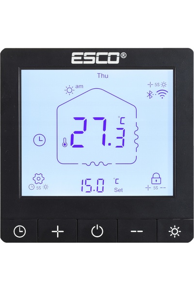 NO BRAND Termostat WIFI pentru sobă, regulator de temperatură, controler de c...