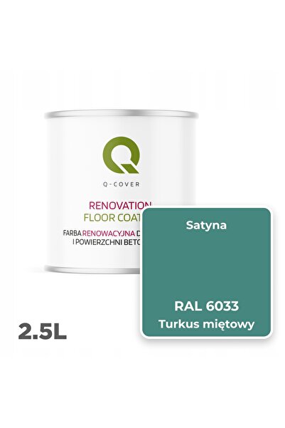 NO BRAND Vopsea pentru renovarea pardoselilor de beton din garaj, turcoaz men...