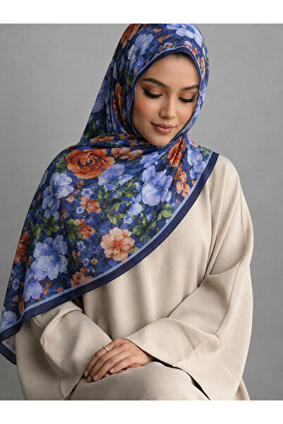 OttomanSilk Floral Patterned Shawl