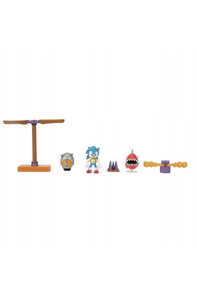 Jakks Pacific SONIC Diorama Flying Battery Zone, figurină