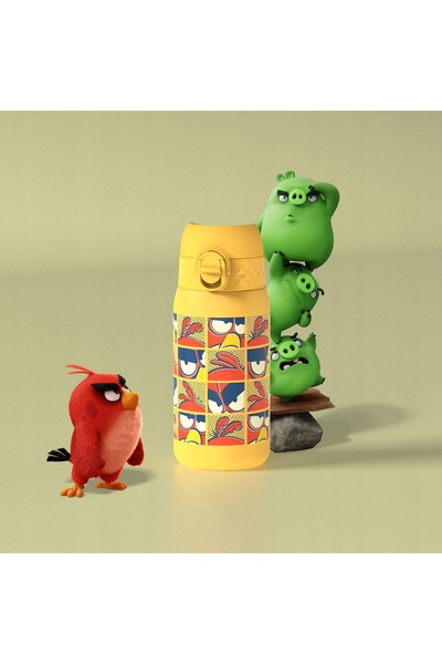 Ion8 Bidon de apă din oțel 400ml Angry Birds