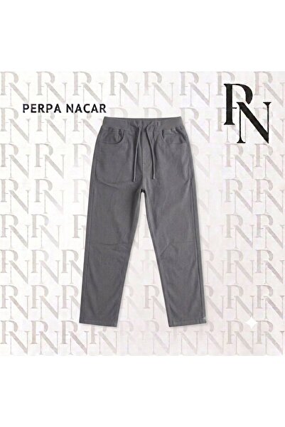 Nacar Okul Formaları Unisex Çocuk Ribana Bel Pantolon