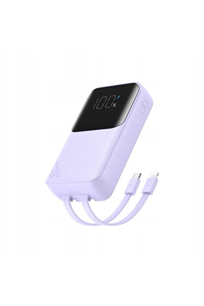 Joyroom Baterie externă de 30W 10000mAh cu cabluri Lightning pentru iPhone și...