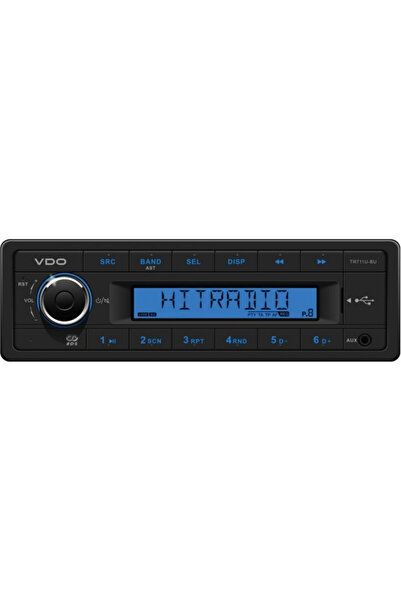 VDO TR711U-BU Radio auto 12V AUX MP3 USB RDS - Albastru