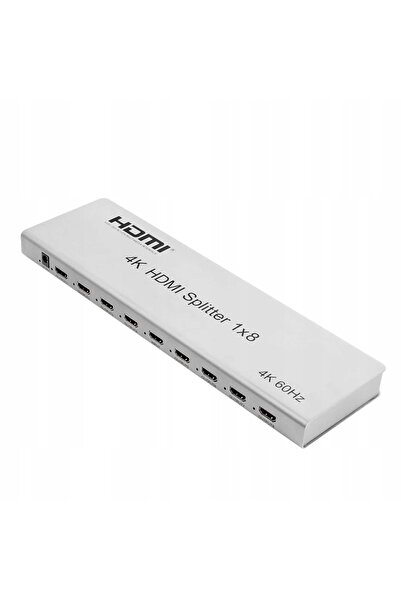 Spacetronik Splitter HDMI pentru 8 monitoare 4K 60 Hz Distribuitor de semnal CEC