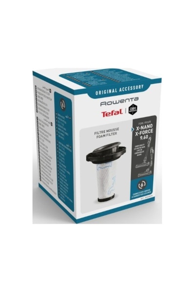 TEFAL Filtru lavabil pentru aspiratoarele X-Force Flex 9.60 7.60 X-Nano TY20 ...