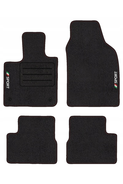 NO BRAND NAPIS SPORT DYWANIKI WELUROWE pentru Fiat 600e / E-600 / Electric (d...
