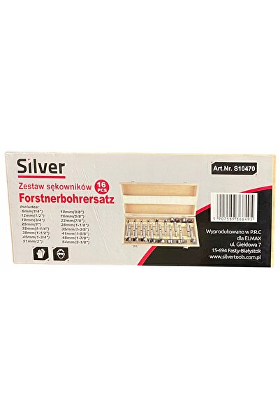 SilverTools SPOKE-uri zimțate SPOKE-uri zimțate Burghie pentru lemn Burghie p...