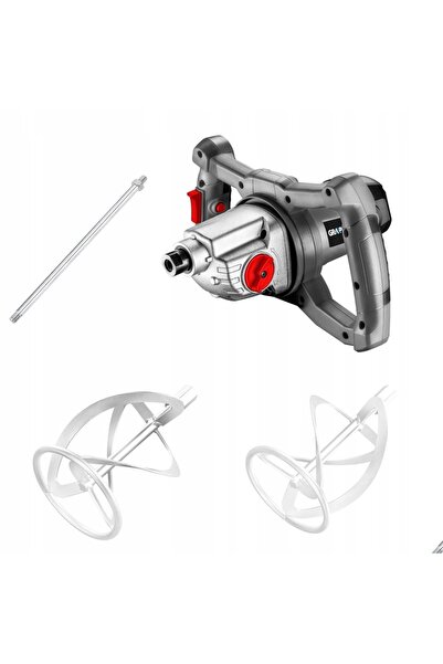 graphite Mixer electric 1600W pentru compuși adezivi, 2xM, 2 viteze