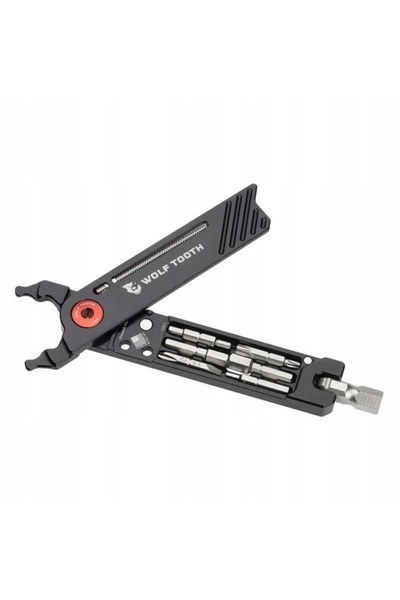 NO BRAND Componente Wolf Tooth cheie Pack Pilers 8-Bit roșu
