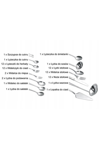 Kinghoff Tacâmuri 72 piese Valiză din satin cadou KH-3554