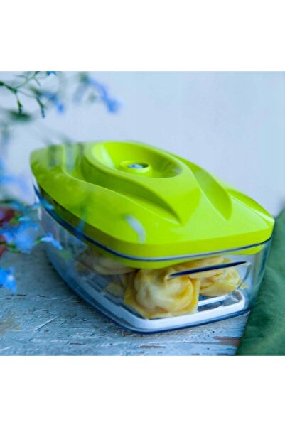 Dafi Recipient alimentar cu vidare SeeYoo 1,5l lime