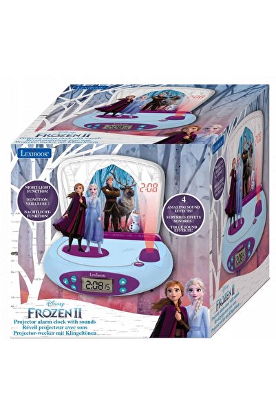 LEXIBOOK Ceas deșteptător 3D Frozen - Ceas cu proiector RP510FZ