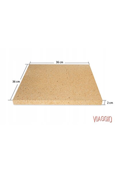 NO BRAND PIZZA STONE BRICK 36x36 + LOPĂȚĂ + CUȚIT + EBBOK