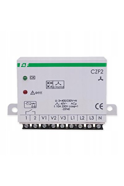 F&F DİZAYN Contactor F&F CZF-2 și releu de control pentru defazare și succesi...