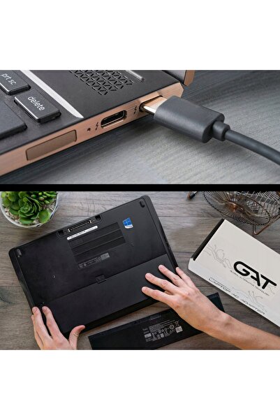 GAT BATERIE F3YGT DM3WC PENTRU LAPTOP DELL LATITUDE 7280 7290 7380 7390 7480 ...