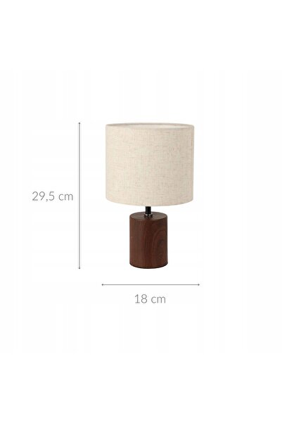 Home Styling Collection Lampă de masă, Lampadar, Metal, cu abajur bej, Scandi...