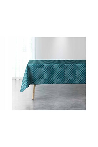 Douceur D'INTERIEUR Față de masă albastru închis impermeabilă 150x240