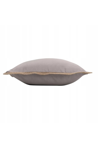 Douceur D'INTERIEUR Husă decorativă pentru pernă din iută gri KELONIA 40x40cm