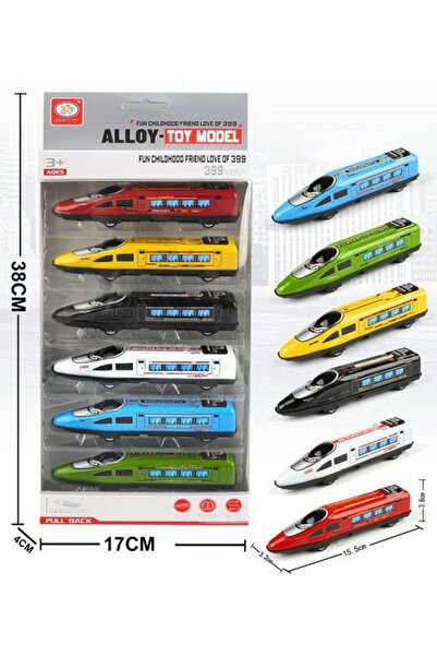 OEM Tren 6pcs - Jucarie pentru Copii, Circuit Complet, Ore Intregi de