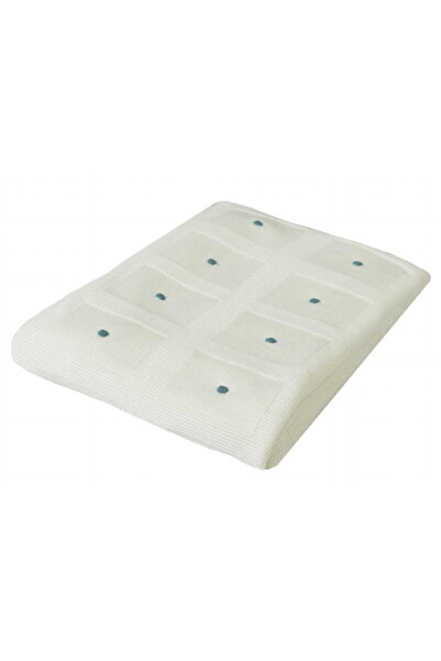 BabyMatex Pătură de bambus 80x100 ACCENT Nuanțe de alb/crem deschis