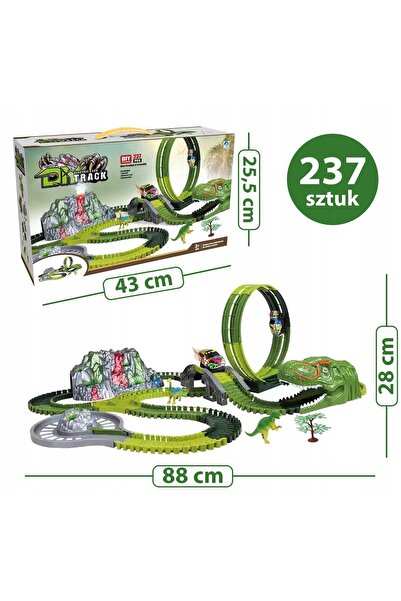 Stator Car Gate CURSE DE DINOSAURI VULCAN 237el. Parc Autodrom AUTO