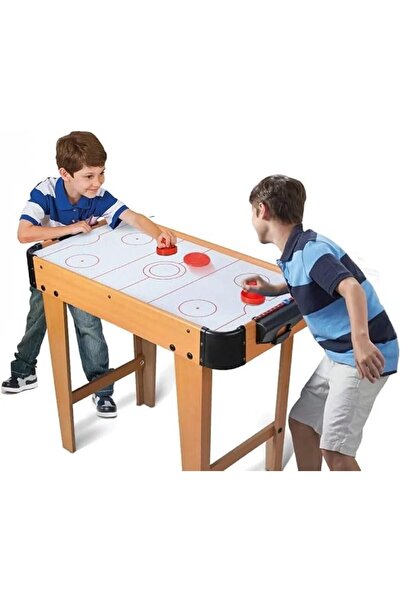 PlayFun Masa De Hockey, Jocul lemn Montessori denumit Hochei actiune - Jucari...