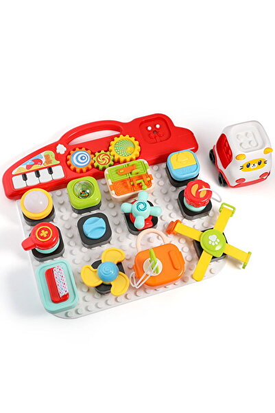 CasaDesteapta.ro Block Baby Car - Toy for Children, Realistic Design, Guaranteed