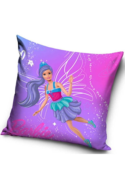 CARBOTEX Pernă pentru copii 40x40 Barbie Ariel Catifea