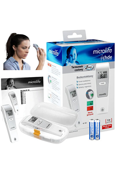 Microlife termometru medical fără contact NC 150 + carcasă pentru baterii