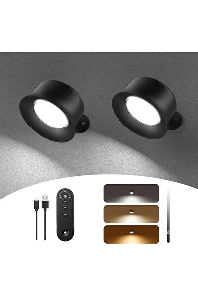 Generic Brand Applique de peretee interieur, lampe de peretee LED reîncărcabi...