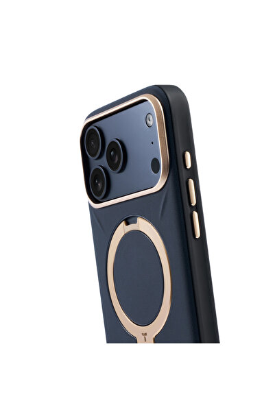 TORRAS iPhone 17 Pro Max Uyumlu O Stand Spin VegSkin Serisi Magsafe Kılıf - L...