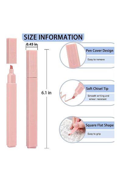 Newalor Set de pixuri creative din 12 piese - pixers, markere și creioane pastel