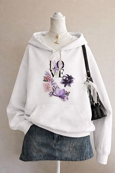 bellanova Unisex Printed Hooded Sweatshirt