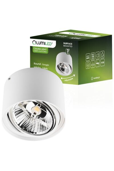 Lumiled Corp de iluminat tip spot cu halogen, montat la suprafață, mobil, GU1...