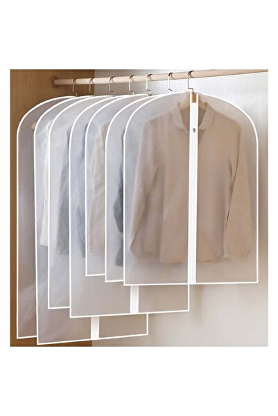 Generic Set 10 Huse Haine Semi-Transparente 60x90 cm, Anti-Praf