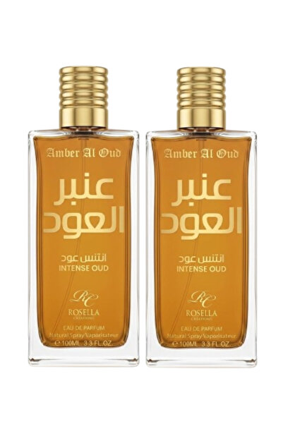 ROSELLA قطعتان من عطر العنبر والعود 100 مل