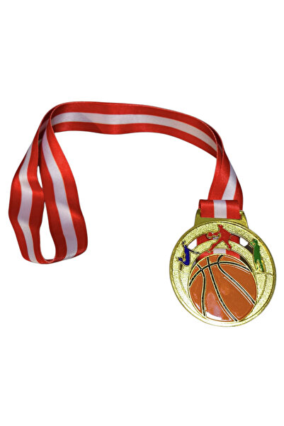 AVESSA Mad-Bas-1 Medal with Basketball Figure 6.5 cm