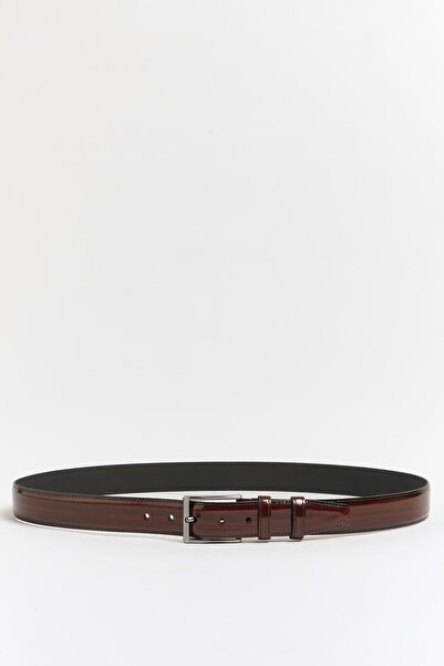 Faruk balkanas Genuine Open Leather Buckle Belt