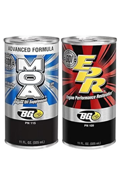 GENERAL مضاف زيت المحرك Bg Products MOA و EPR - مكمل تشحيم لاستعادة المحرك
