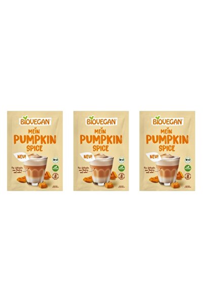 Biovegan Pachet 3 x Mix bio de condimente Pumpkin Spice, 14g