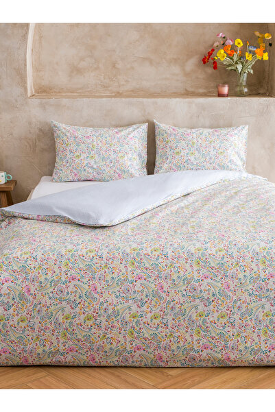 LC Waikiki Floral Print Double Bedding Set
