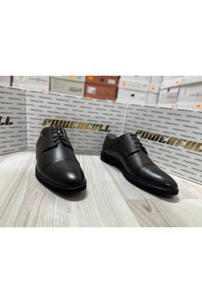 POWERFULL 703-1 Genuine Leather Casual Comfortable Men's Shoes