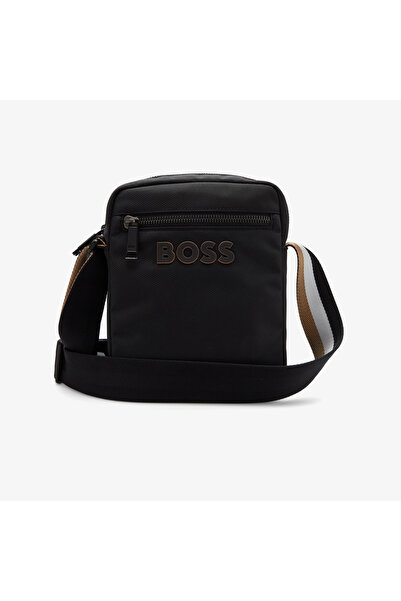 BOSS Catch 3.0 Erkek Siyah Çapraz Çanta