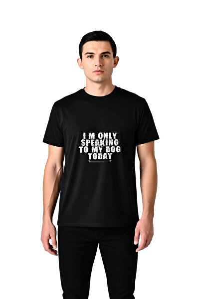 PayBuy Just Don'T Talk to the Dog Theme Printed Men's T-Shirt